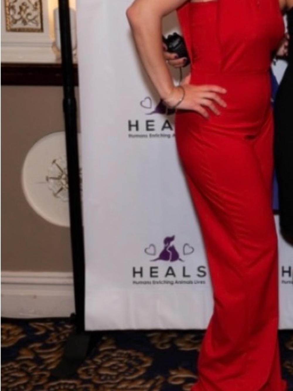 PrettyLittleThing Red Jumpsuit
